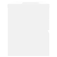 Mobile con Lavabo Integrato Bianco in Legno Multistrato 3071549