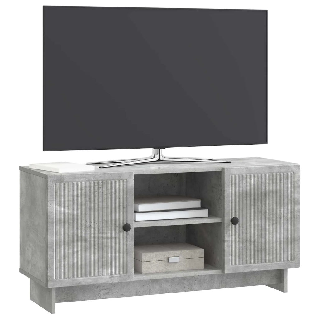 Mobile TV 102 x 34,5 x 50 cm Grigio Cemento 894008
