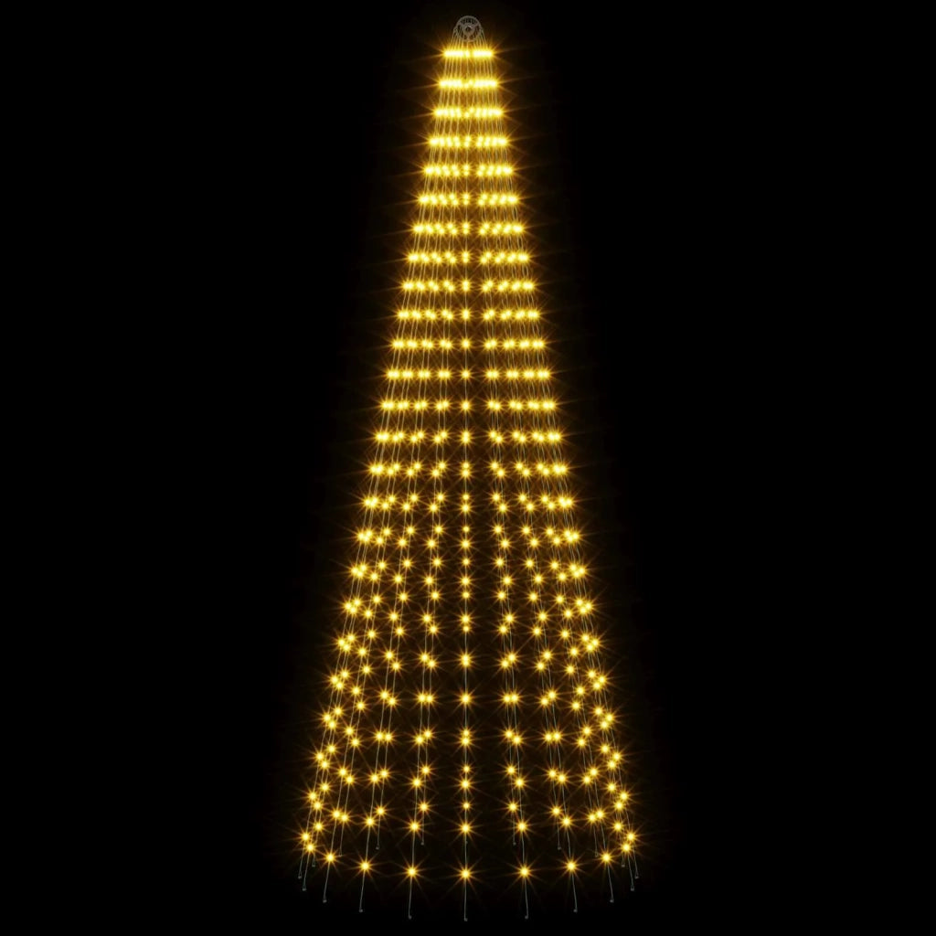 Luci per albero di Natale con picchetti 500 LED Bianco caldo e 42053544
