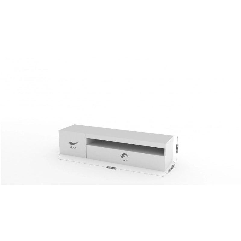 Mobile Porta TV Daiquiri – 155cm – Bianco Lucido