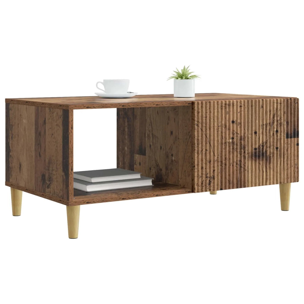 Tavolino da salotto Legno antico 90 x 50 x 40 cm 894733
