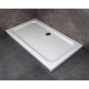 Piatto Doccia 80x140 cm in ABS Rinforzato Easy Bianco
