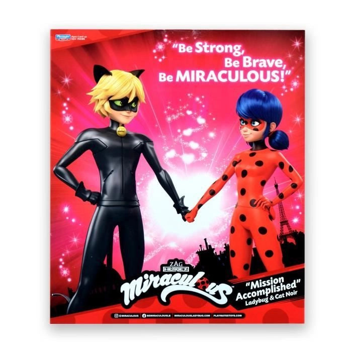 Miraculous Ladybug - Confezione da 2 Fashion Dolls 26 cm