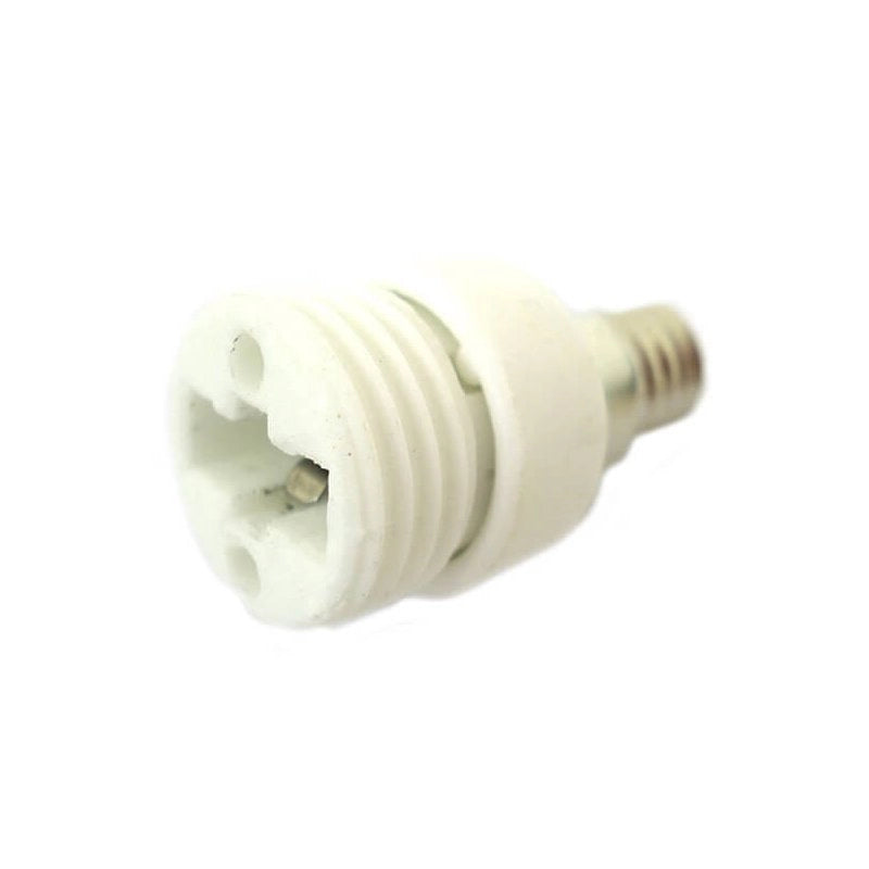 2 PZ Convertitore Adattatore Portalampada Per Lampada Attacco Da E14 A G9