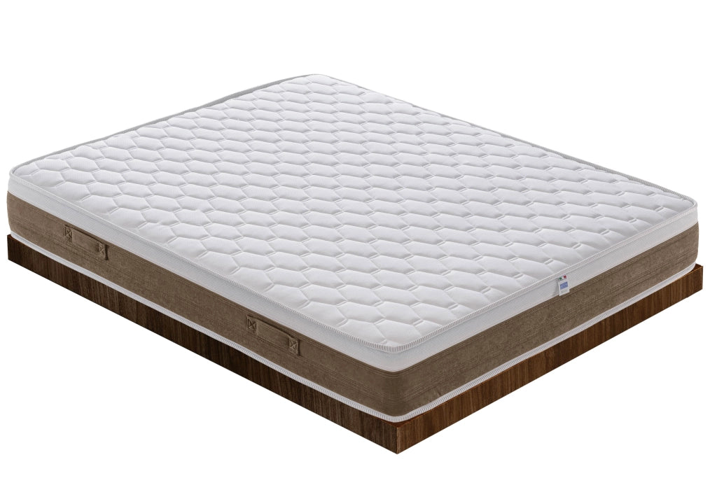 Materasso Piazza e Mezza 140x190 Molle Indipendenti - Alto 23 cm - 900 Molle - 13 zone di confort - Ortopedico - Reversibile