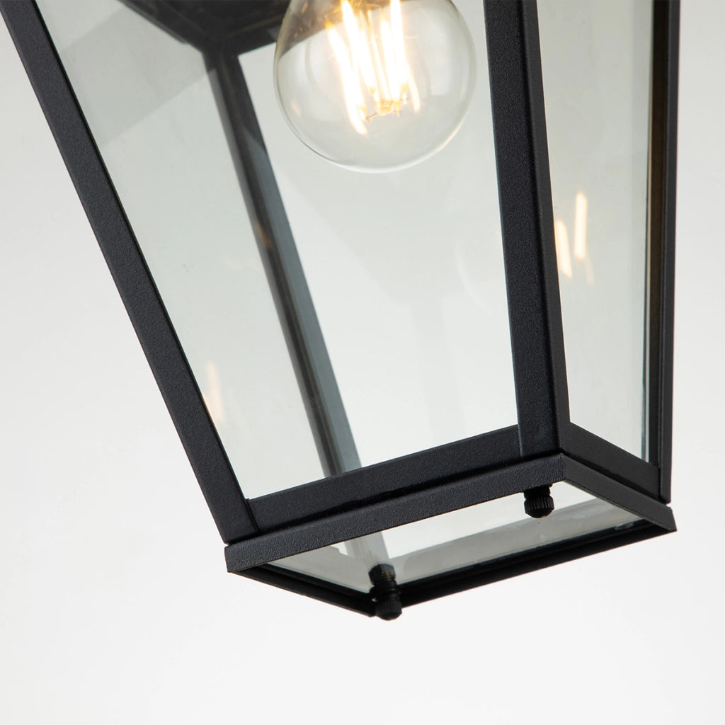 Lampada sospesa esterna Alford Place nera E27 60W Quintiesse