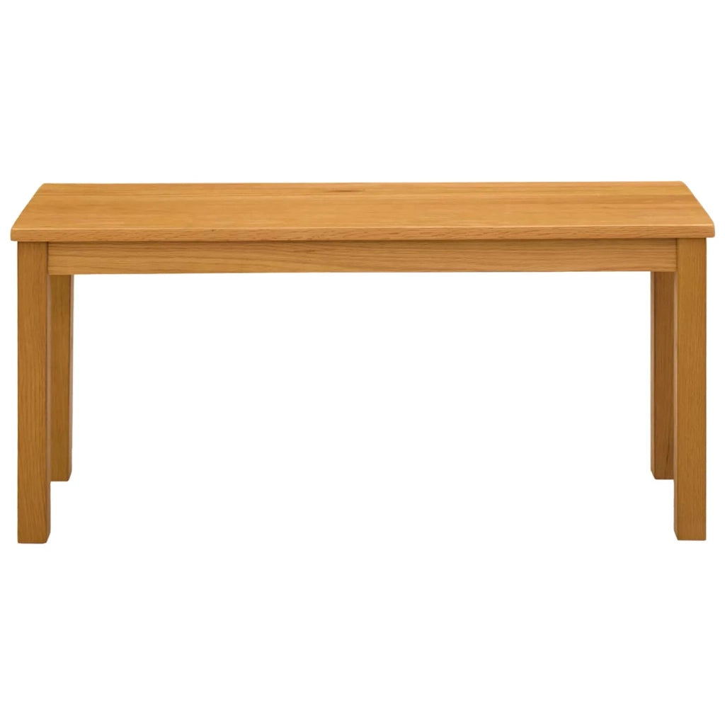 Panchina da pranzo 95 x 32 x 45 cm Legno di Quercia Massello 42039170
