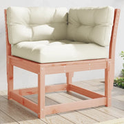 Divano Angolo Giardino Cuscini 73x73x78 Legno Massello Douglas