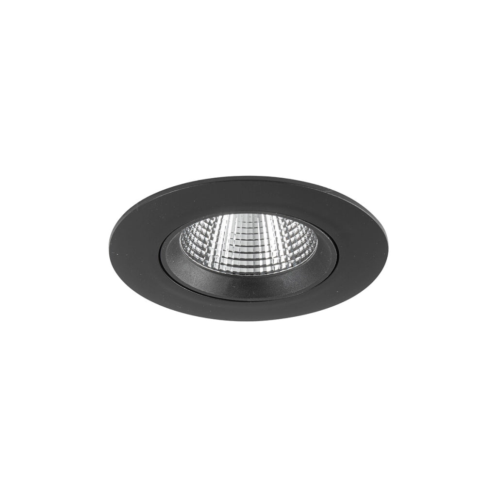 Faretto incasso soffitto nero LED 10W 3000K Nowodvorski