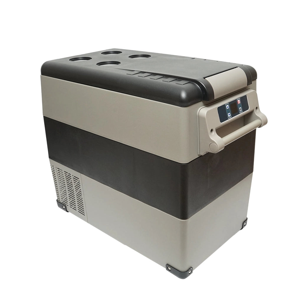 Frigorifero per auto con compressore 60W, capacità 49,4L, tensione di alimentazione 12-24-220V, schermo LCD, 690x346x524mm CF55 AUTOSPEED
