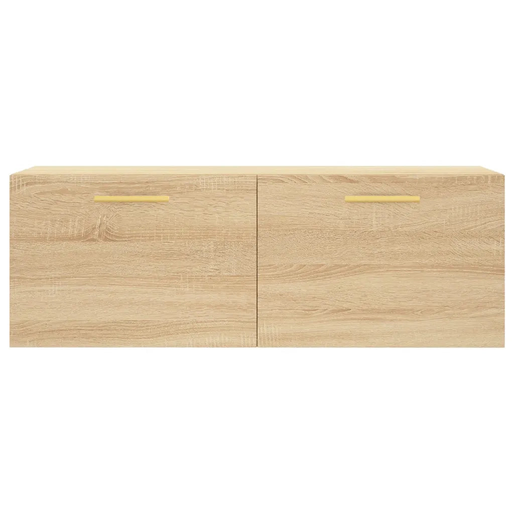Mobile a Parete Rovere Sonoma 100x36,5x35 cm Legno Multistrato 830119