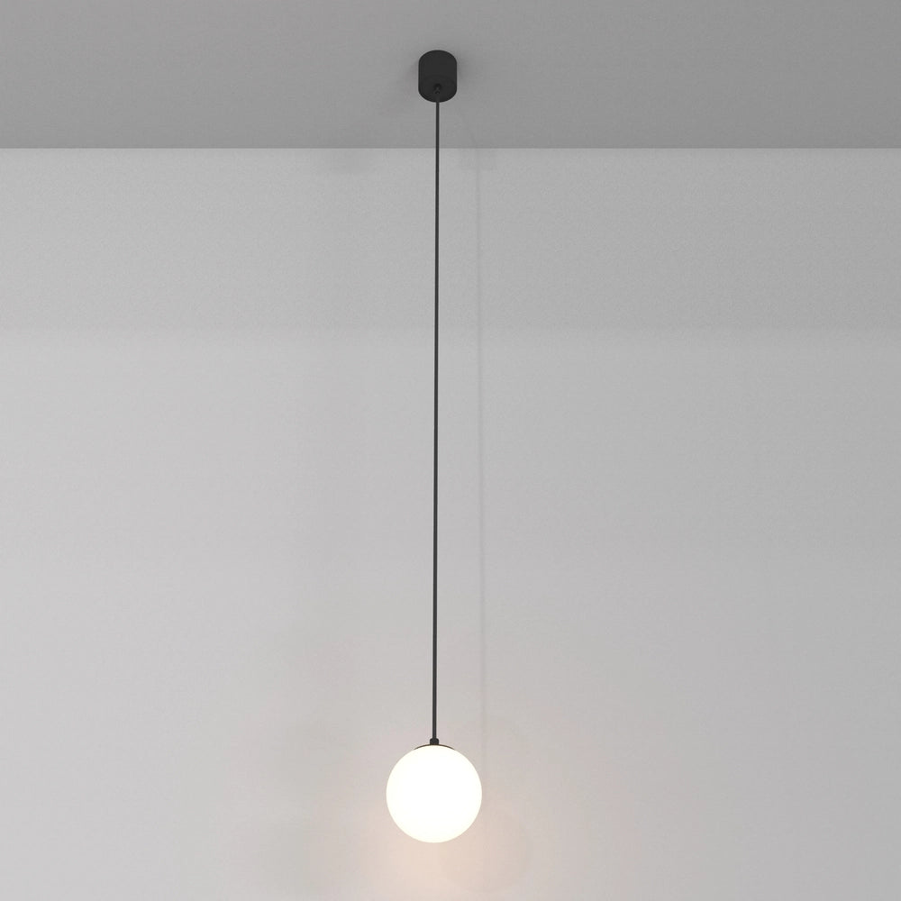 Lampada a sospensione Maytoni Luna LED 5W Ø10 nera