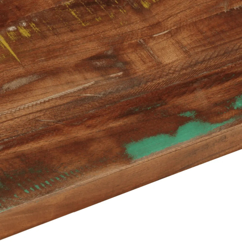 vidaXL Piano Tavolo 160x50x2,5 cm Rettangolare in Massello di Recupero