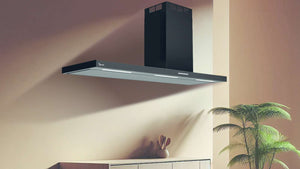 CAPPA ELEA PARETE cm180x50 camino Destro â€“ Nera - 900 m3/h