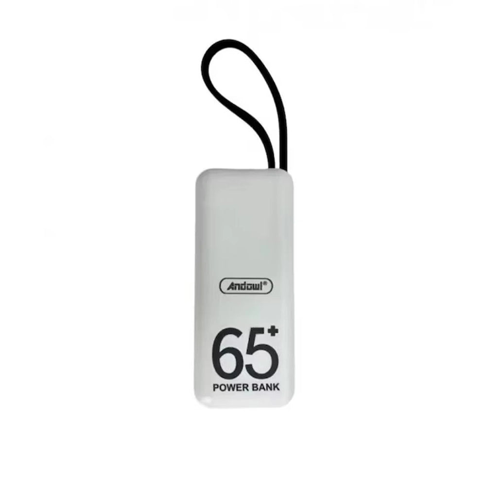 Trade Shop - Power Bank Portatile Mini Batteria Esterna 6500mah Ricarica Rapida Cavo Lightning Q-cd632 -