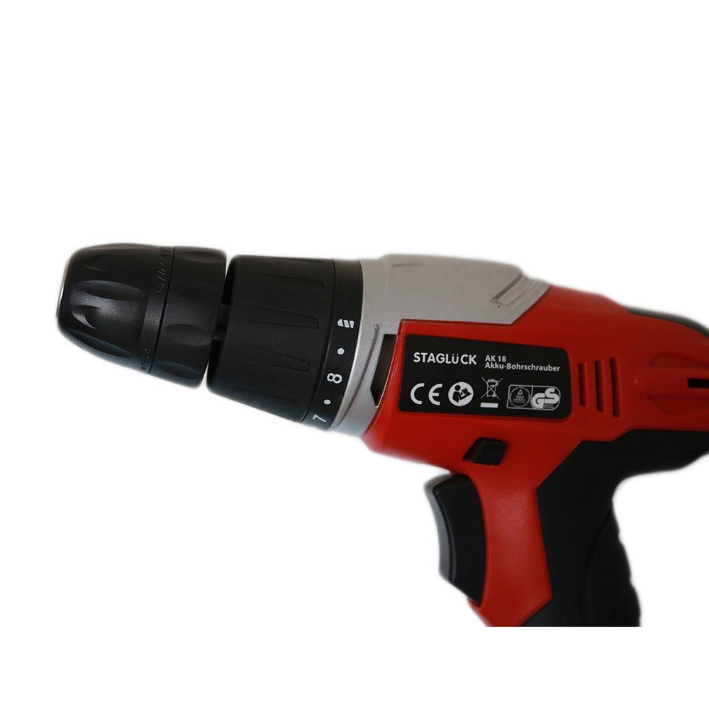 Trade Shop - Avvitatore 18v Trapano Batteria A Litio Caricabatterie Ricaricabile Accessori -