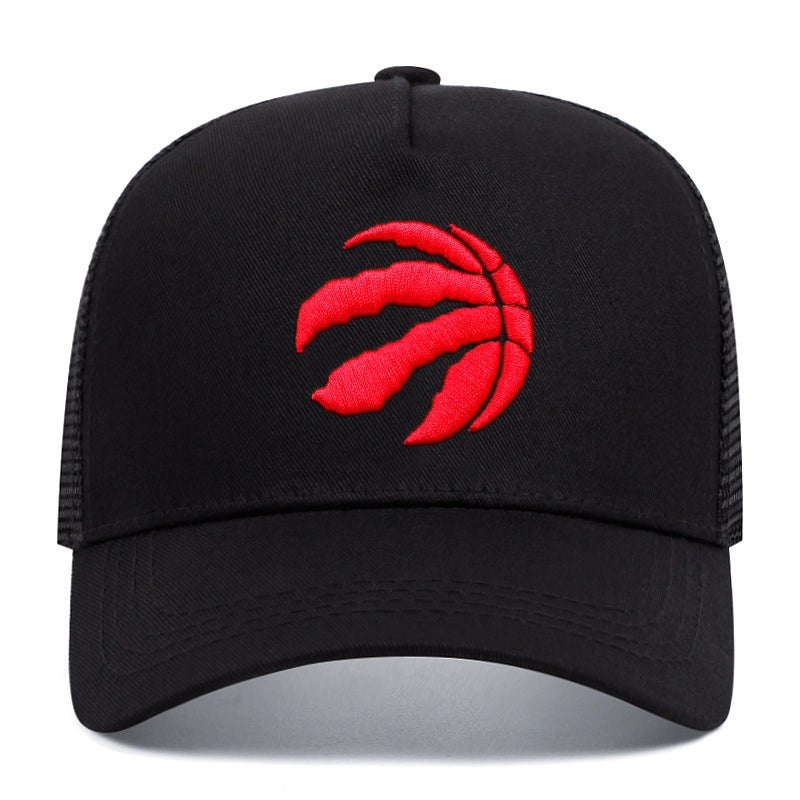 Cappellini da baseball neri ricamati della squadra di basket di Toronto