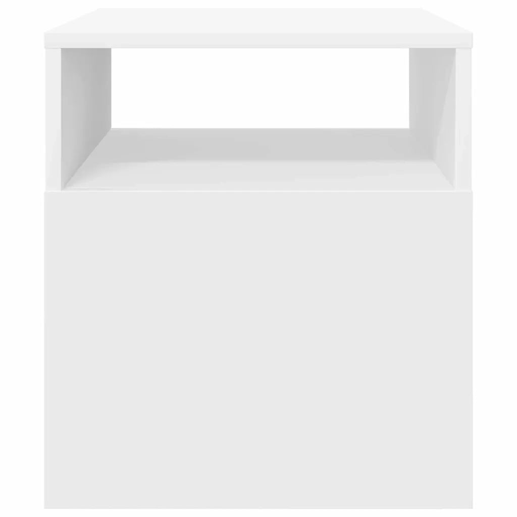 Tavolino 2 pcs Bianco 40,5 x 40 x 45 cm Legno multistrato