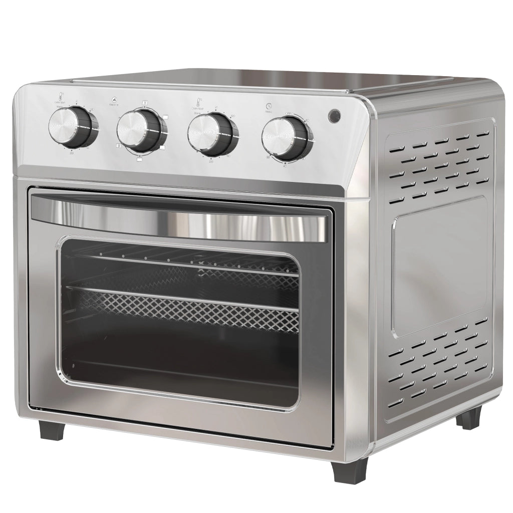 Forno a convezione 24L ¨C zephmum ¨C 6 funzioni, timer, accessori, argento