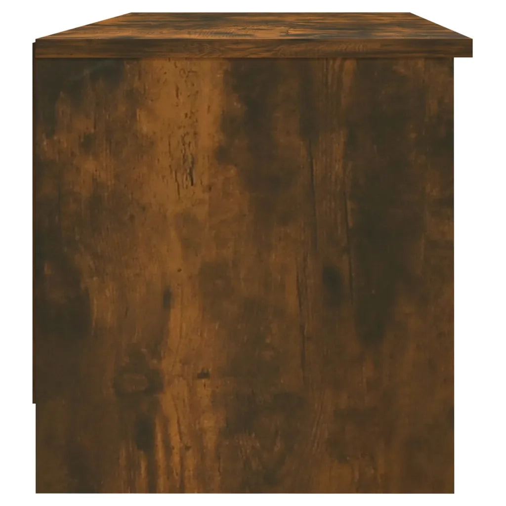Mobile TV-Credenza per TV-Console TV Rovere Fumo 102x35,5x36,5 cm in Legno Multistrato