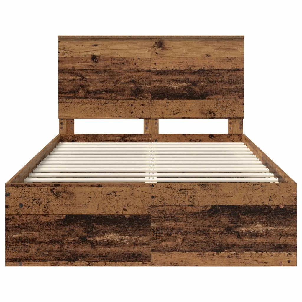 Struttura del letto Legno vecchio 120 x 200 cm Pino massello 3409388