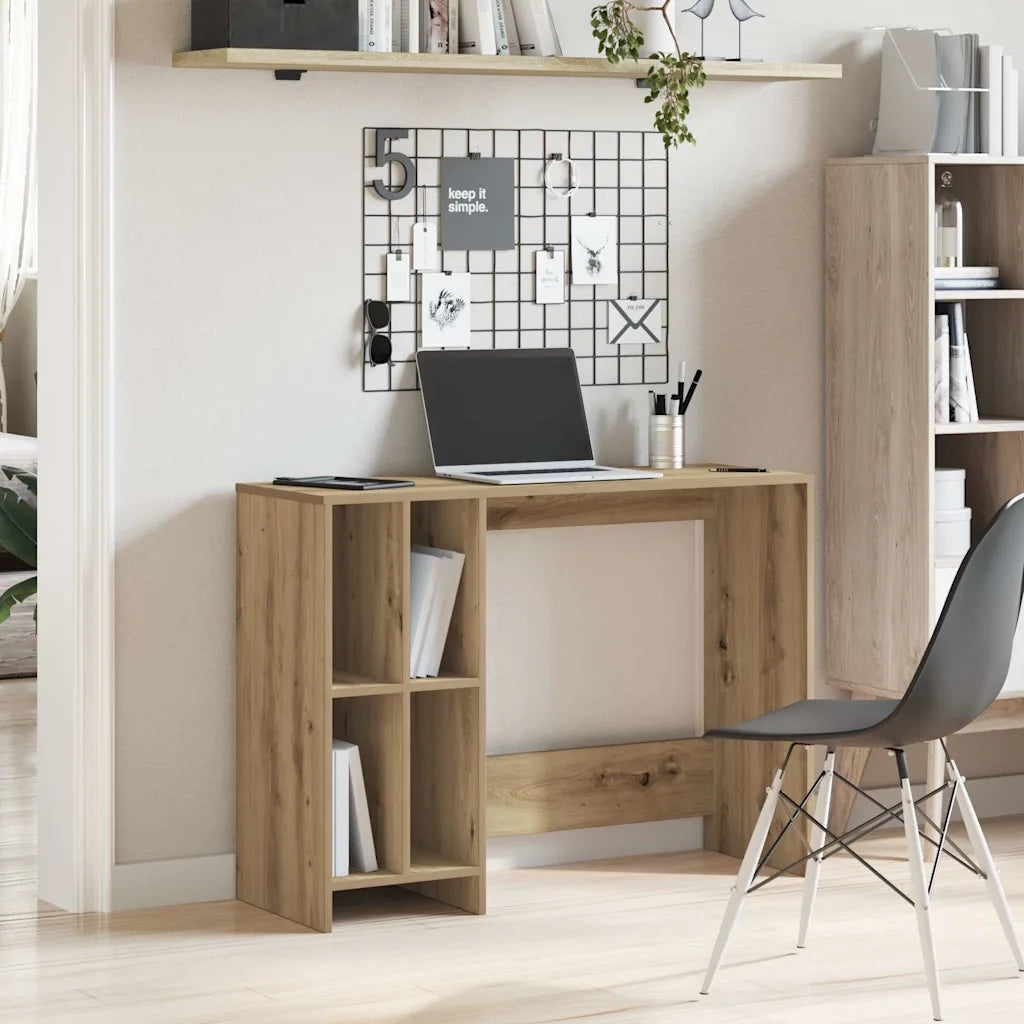 Scrivania Rovere Artigianale 102,5x35x75cm in Legno Multistrato 856631