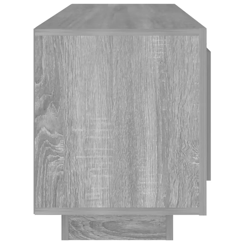 Mobile TV Grigio Sonoma 102x35x45 cm in Legno Multistrato 817226
