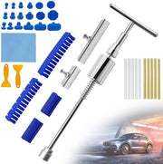 Set di riparazione di buchi per auto 34 pezzi, set di riparazione di buchi per auto, attrezzo per eliminazione di buchi per carrozzeria, set di riparazione di danni da grandine, set di attrezzi per eliminazione di buchi per riparazione di veicoli