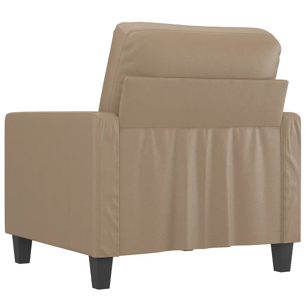 Poltrona-Divano Sedia Cappuccino 60 cm in Similpelle 380804