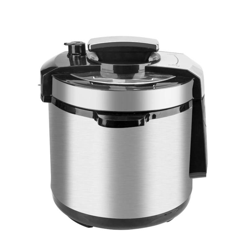 Multicooker a pressione elettrico 6L 1000W con 15 programmi e timer 24h, pentola antiaderente e cottura automatica - Sogo