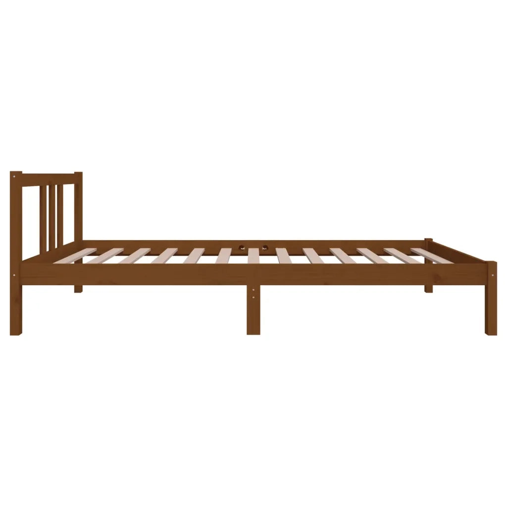 Giroletto senza Materasso-Struttura Letto Ambra Legno Massello Pino 90x200 cm 539826
