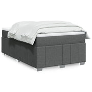 Giroletto a Molle con Materasso Grigio Scuro 120x200 cm Tessuto 3285464
