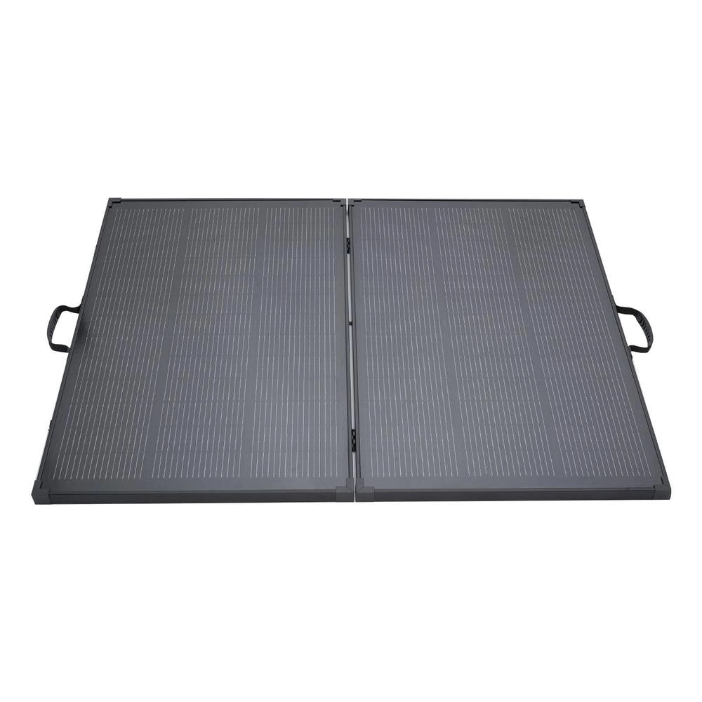 Foldable 200W Solar Panel, Portable Monocrystalline Solar Module With 30A PWM Controller, MC4 Output & Frame, 23% High Efficiency, IP67 Waterproof For Camping, Hiking & RV Travel