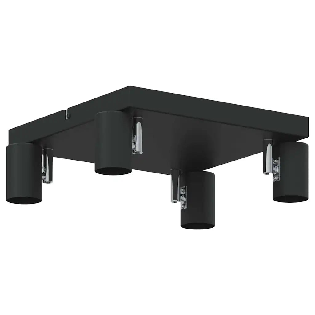 Faretto da soffitto Nero 26,5 x 26 x 11,5 cm Metallo CFW8058350