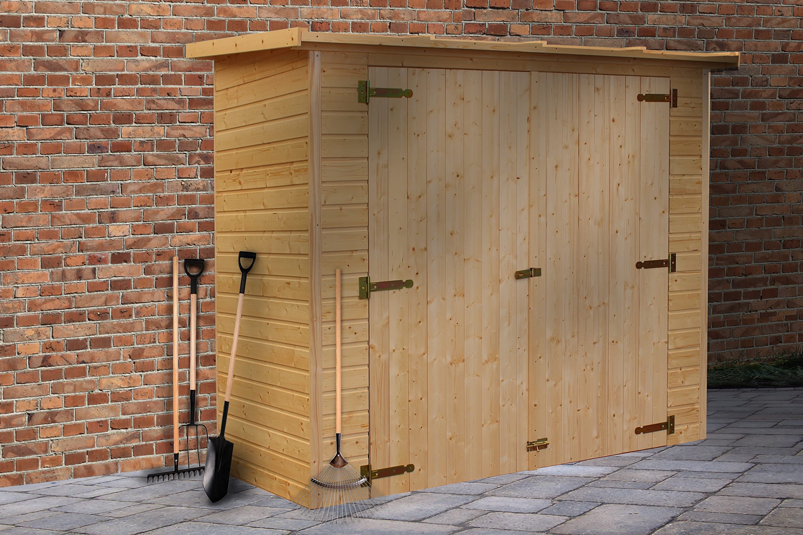 TIMBELA M348 Casetta da Giardino in Legno  - 2,1 m2 