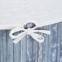 Portabiancheria pieghevole pieghevole con borsa triangolare 65 cm grigio bambù 13_0001902_5