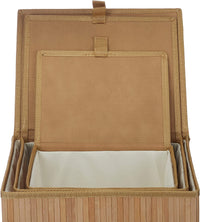 Set di 3 cestini portaoggetti decorativi in ​​bambù naturale 13_0002491_3