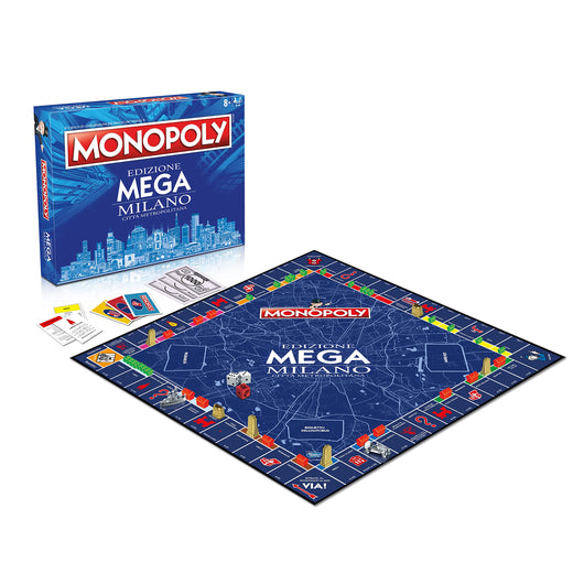 Monopoly: Winning Moves - Edizione Mega Milano Citta' Metropolitana