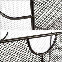 Portariviste in rete metallica portariviste in rete intrecciata 39 cm nero 13_0002229_2