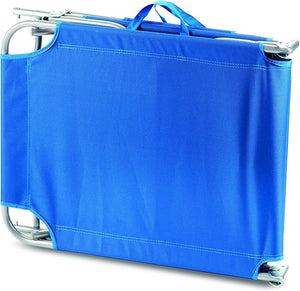 Lettino pieghevole Maiorca colore blu L1548016