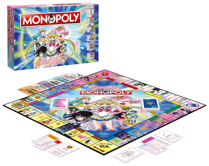 2019 Sailor Moon Monopoly - Italy