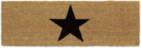 Zerbino tappetino porta d'ingresso stella piede asciugamano fibre naturali di cocco 13_0001827