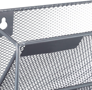 Portariviste da parete portariviste portariviste 6 vani in metallo 13_0002232