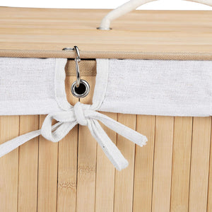 Cesto portabiancheria cesto 2 scomparti con sacco 95 litri bambù natura 13_0001904_4