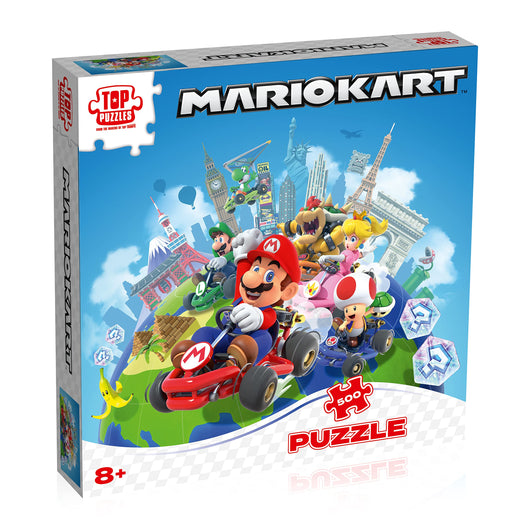 TOP PUZZLE - MARIO KART IN GIRO PER IL MONDO - 500 PEZZI