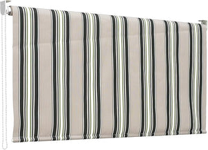 Tenda da sole a caduta 250x200 cm riga verde T1372028/D