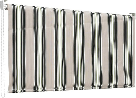 Tenda da sole a caduta 250x200 cm riga verde T1372028/D