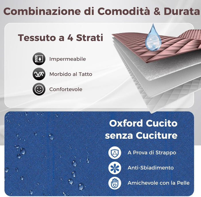 Sauna a Vapore Portatile 3L, Sauna da Casa con 9 Livelli di Regolazione della Temperatura da 35-63℃, Telecomando, Sedia Pieghevole e Massaggiatore per Piedi in Legno (caffè)