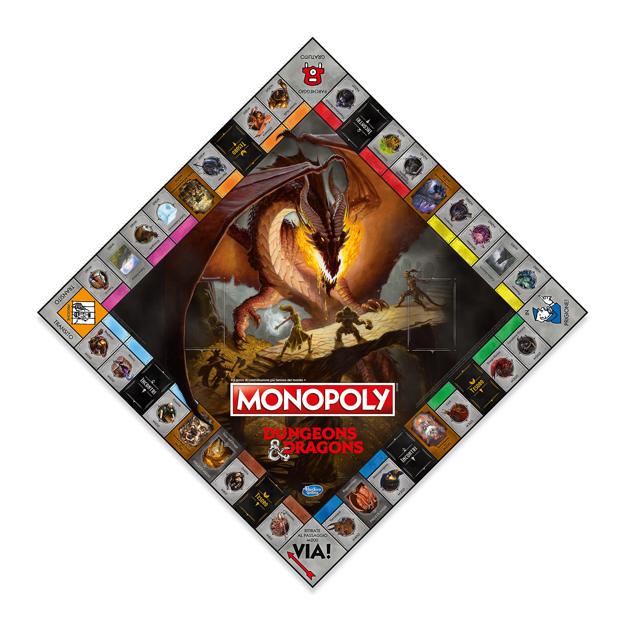 DUNGEONS & DRAGONS MONOPOLY