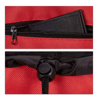 Carrello spesa pieghevole borsa estraibile carrello spesa 28 litri con ruote rosse 13_0000707_2